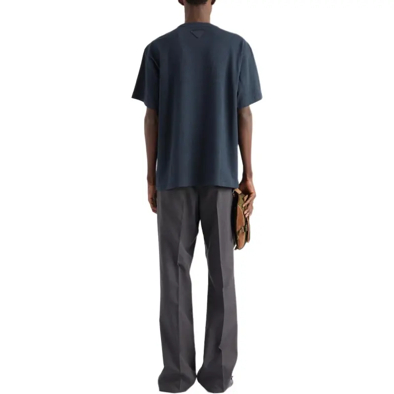 PRADA T Shirt Men's Marine Blue-3