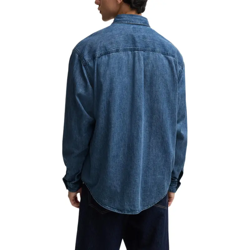 HUGO BOSS Shirts Men Blue-2