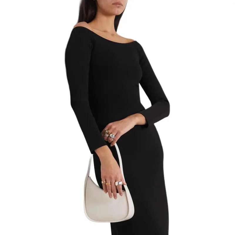 THE ROW Long-Sleeved Dresses Women's Black-2
