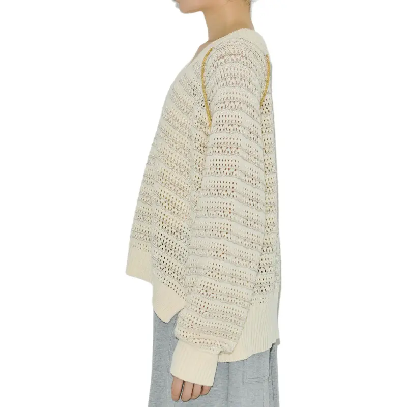 PUBLIC TOKYO SS25 Knitwear Women's White-5