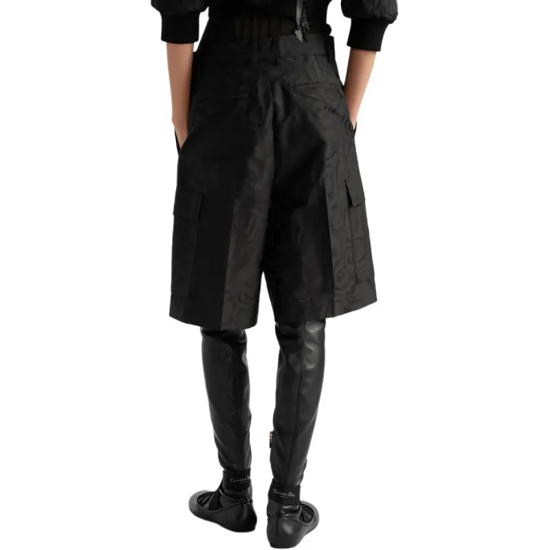 DIOR SS25 Casual Shorts Women's Black-4