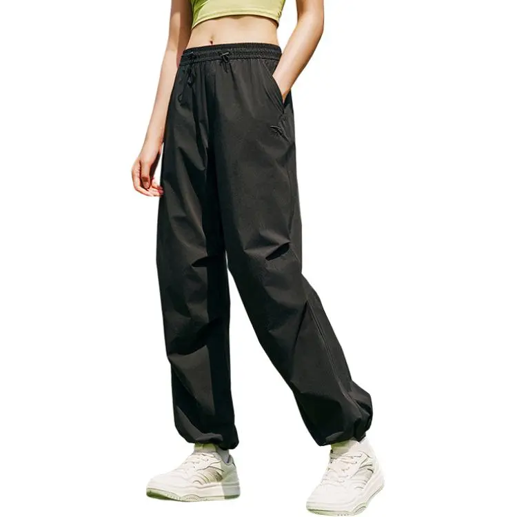 Anta Life Collection Sports Pants Women's Basic Black-2