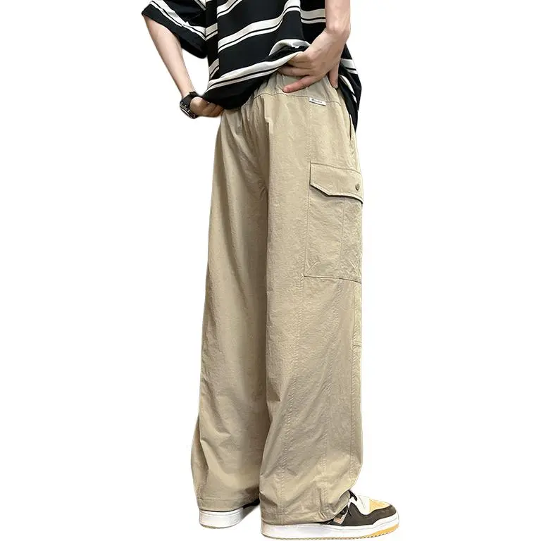 Menglaini Casual Pants Unisex-12