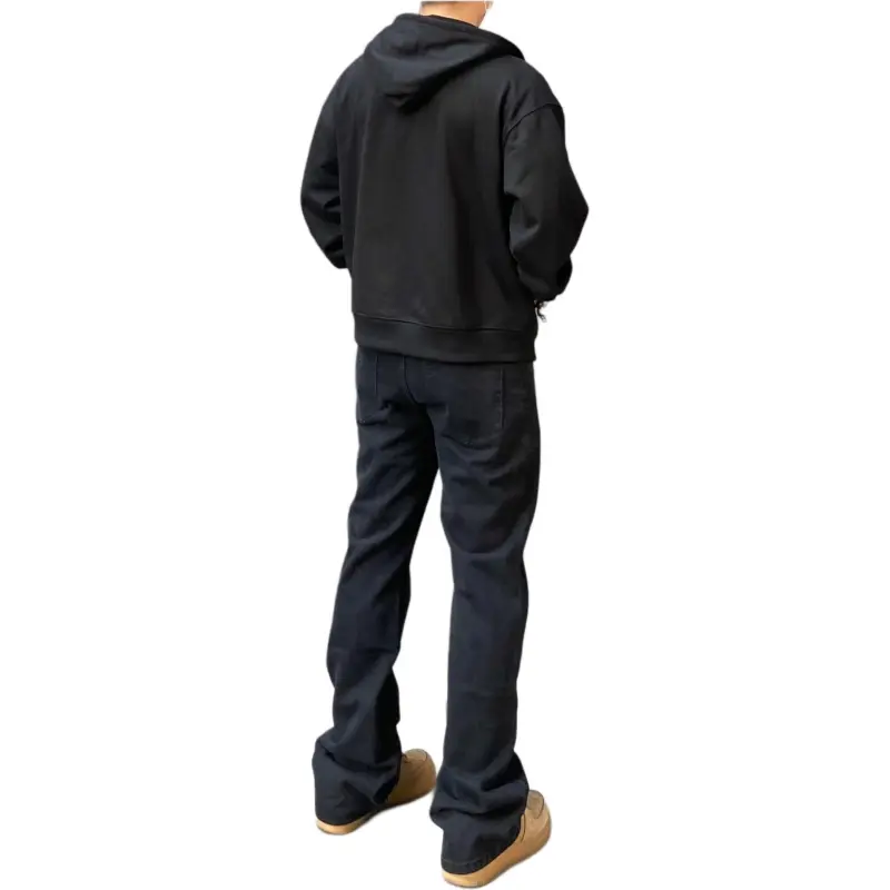 DUATOGE Jeans Men Carbon Black -2