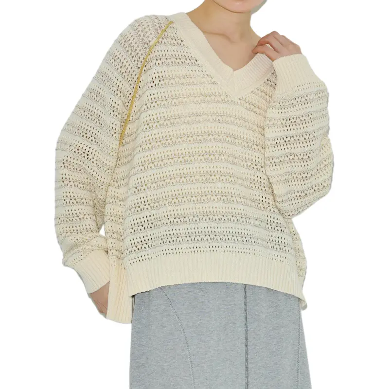 PUBLIC TOKYO SS25 Knitwear Women's White-2