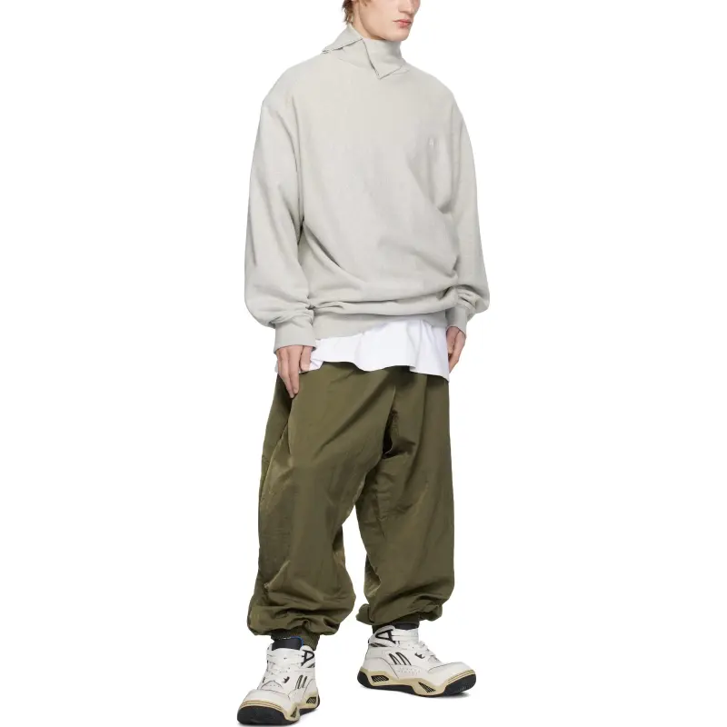 Reebok x HED MAYNER FW24 Knitted Sports Pants Men's Army Green-3