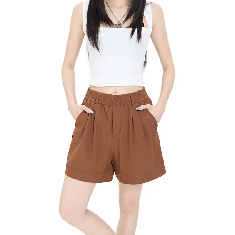 Kazakhstan Casual Shorts Women's-3