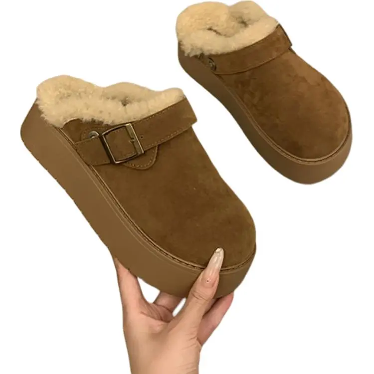 Qiao Anju Home Slippers Khaki, Light Brown-1