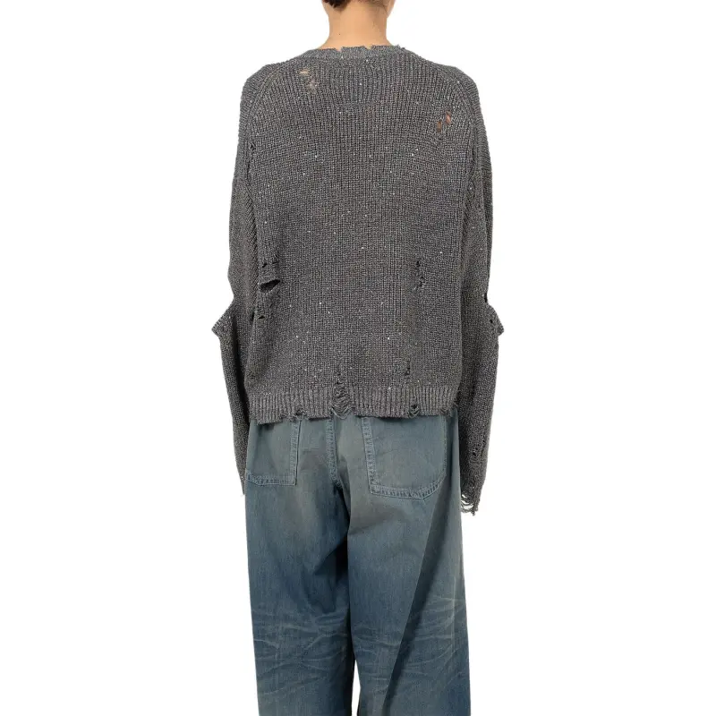 Maison Mihara Yasuhiro SS25 Knitwear Women's Gray-3