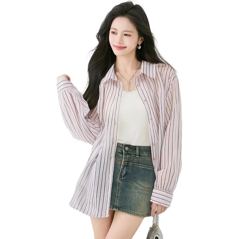 La Chapelle Shirts Women's Light Purple-3