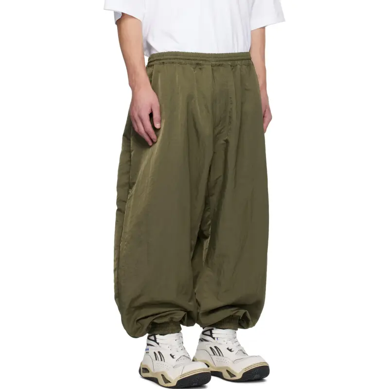 Reebok x HED MAYNER FW24 Knitted Sports Pants Men's Army Green-2
