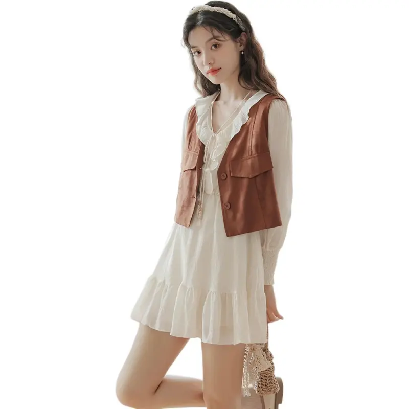 Dior Beauty Two Piece Skirt Sets Women's-4