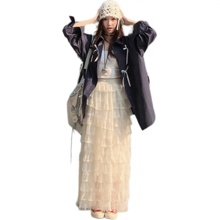 Mu Xiao Xin Cropped Coat Women's-3