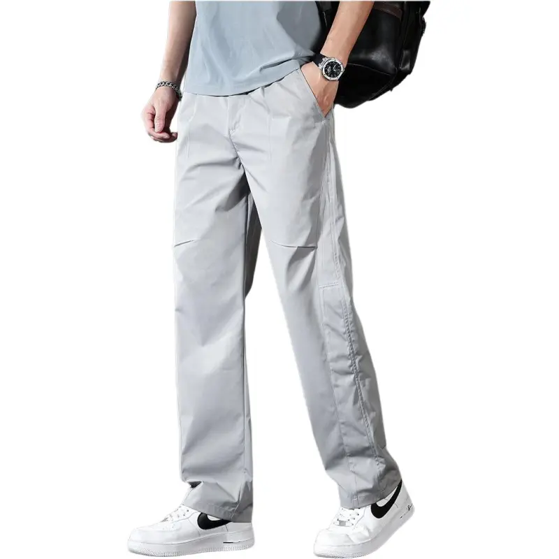 FAWENXIANGZI Casual Pants Men's-8