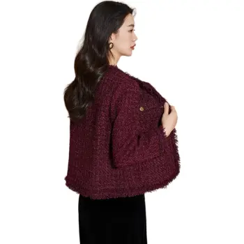 Mylan Cropped Coats Women's Red