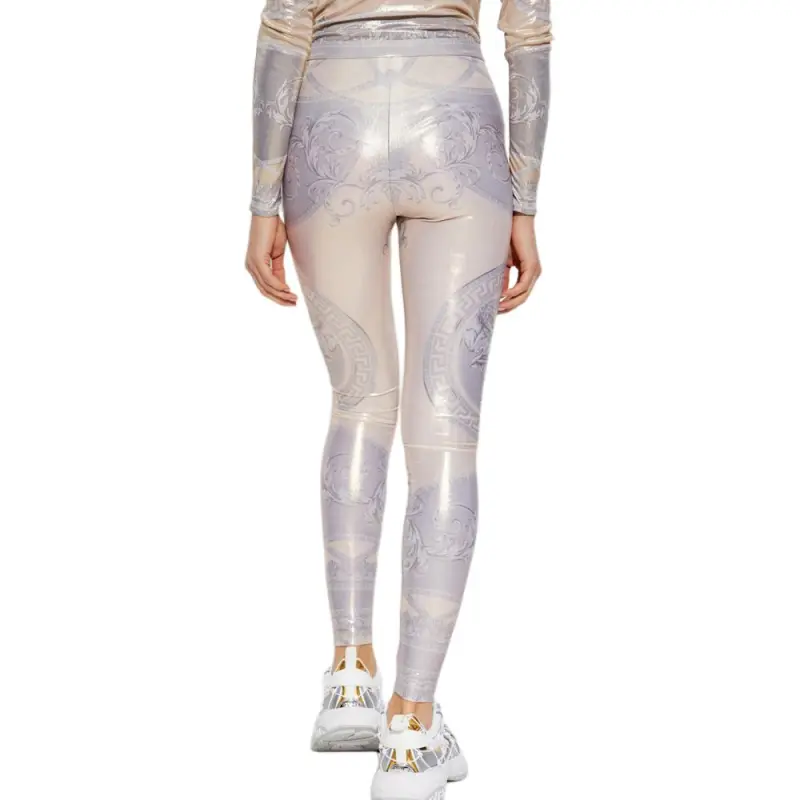 VERSACE La Coupe Des Dieux Printed Leggings-3
