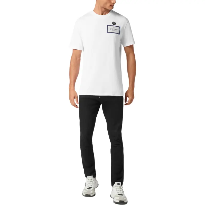 PHILIPP PLEIN Crewneck Jersey T Shirt-1