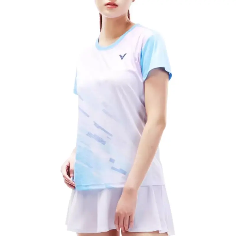 VICTOR T Shirt Women's Sunny Blue-2