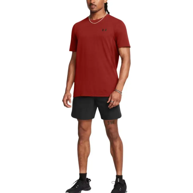 Under Armour Vanish Seamless FW24 T Shirt Men's Earthy Orange/Black-3