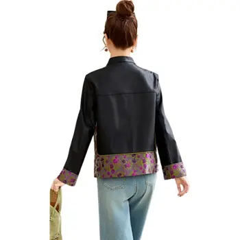 Fele.d Cropped Coat Women's Black