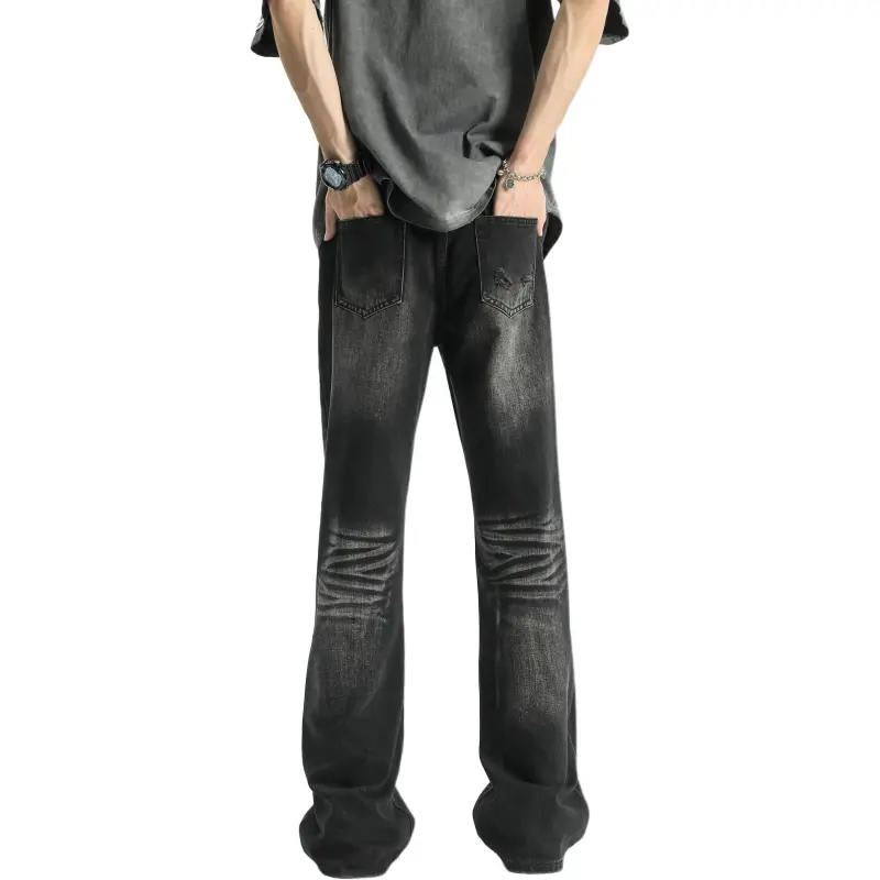 FONDLOOK Jeans Unisex Black-2