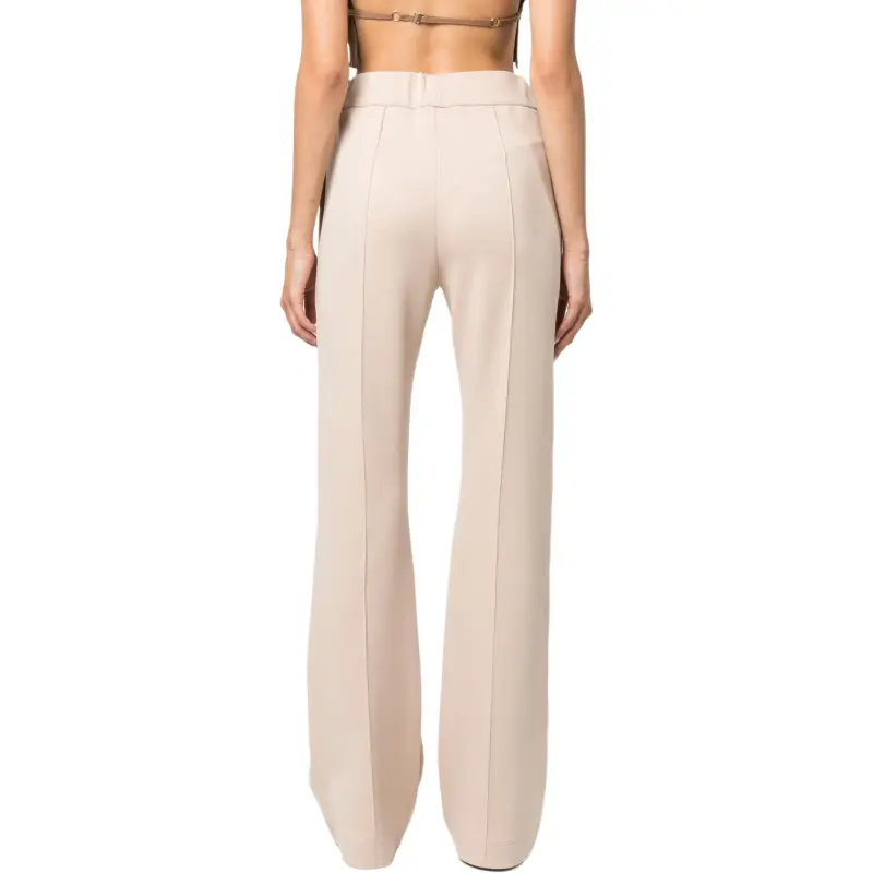 FENDI Logo-tape Flared Track Pants-2