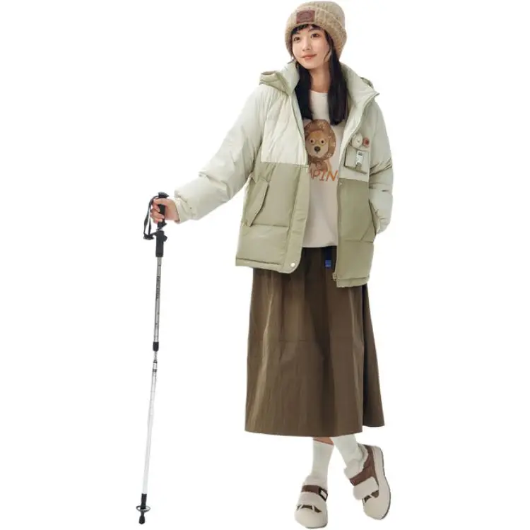 ZIHAN Down Jacket Women's Beige-2