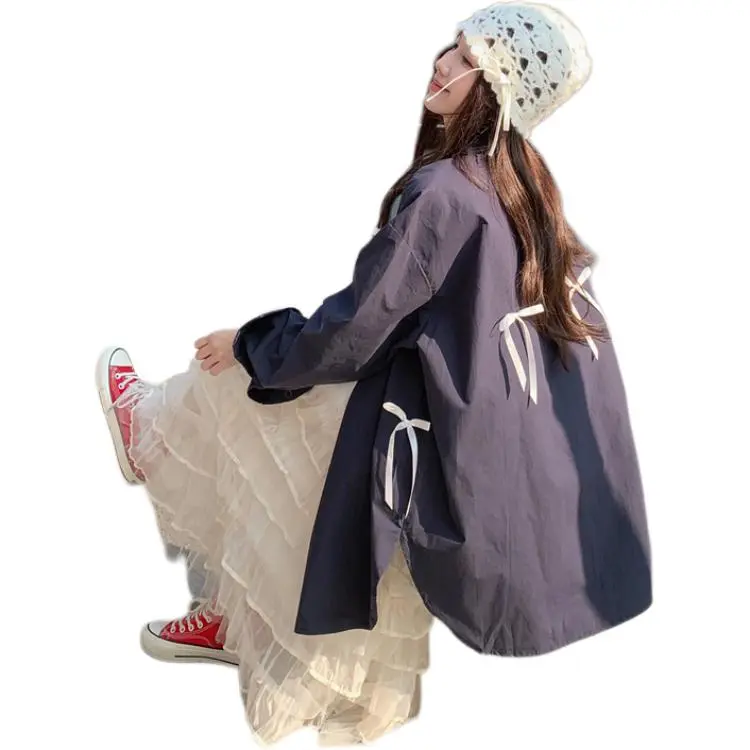 Mu Xiao Xin Cropped Coat Women's-1