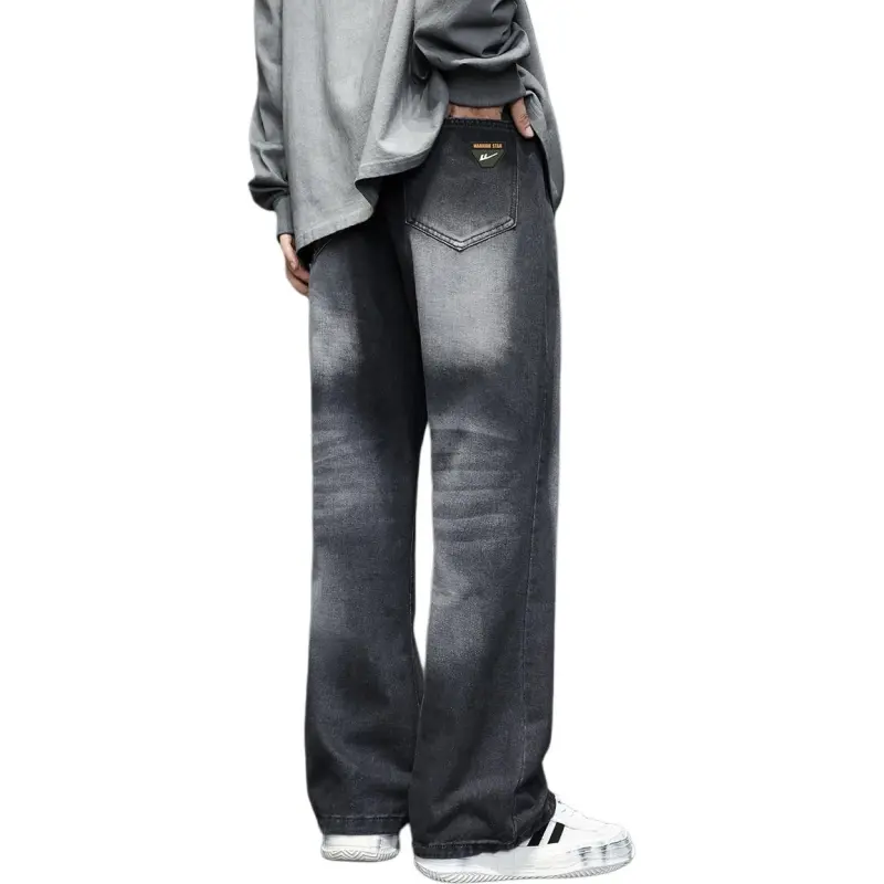 Warrior Jeans Unisex Black Gray Color-1