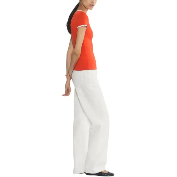 ARITZIA T Shirts Women's Poppy Red/White/Poppie Red/White-3