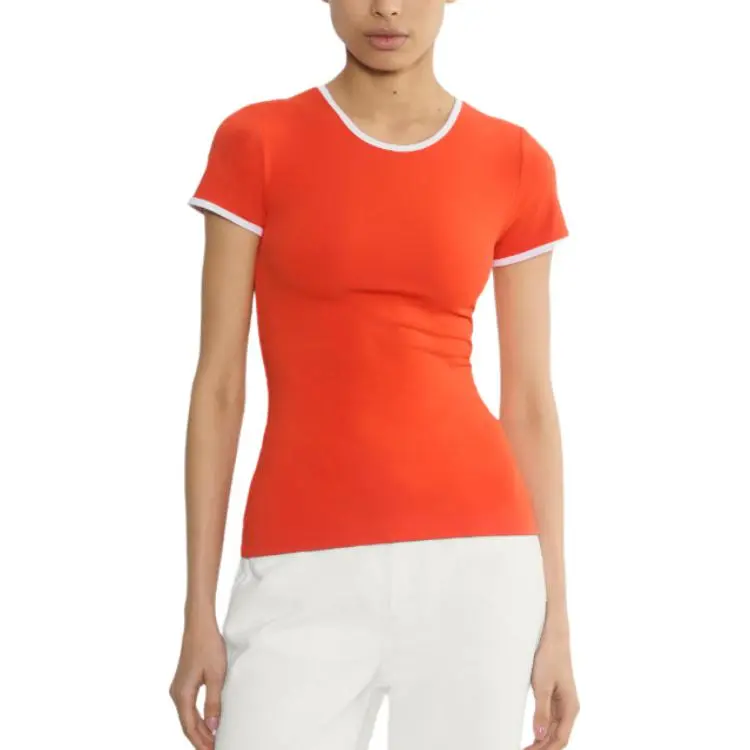 ARITZIA T Shirts Women's Poppy Red/White/Poppie Red/White-1