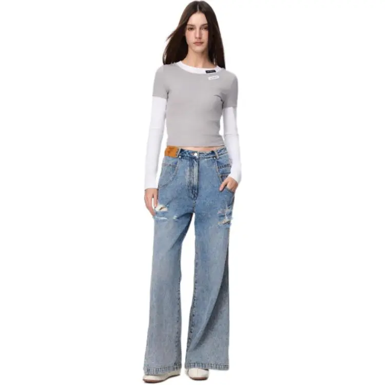 JAC FLEURANT Jeans Women's Blue-3