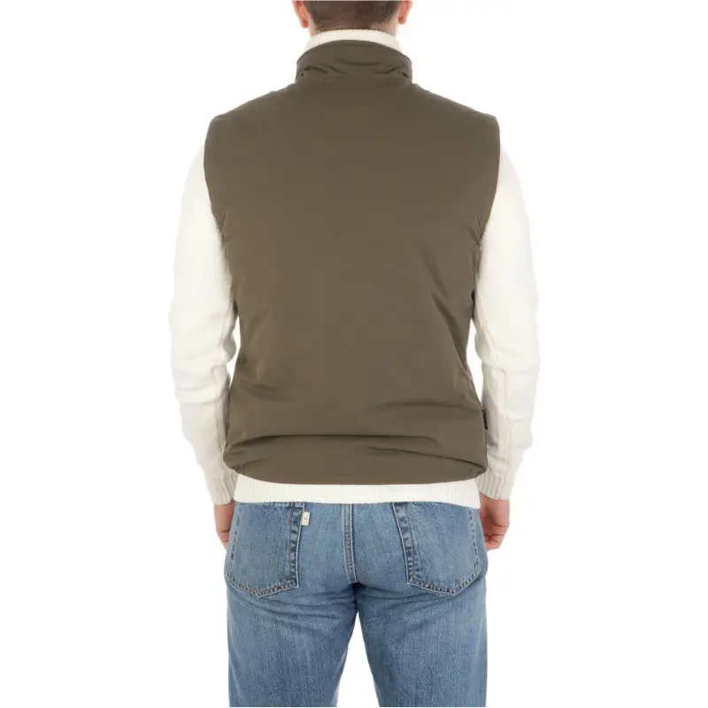 WOOLRICH Padded Logo patch Gilet-2