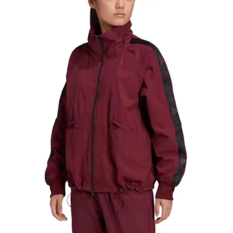 Adidas FZWOVTT Jacket Women's Burgundy-1