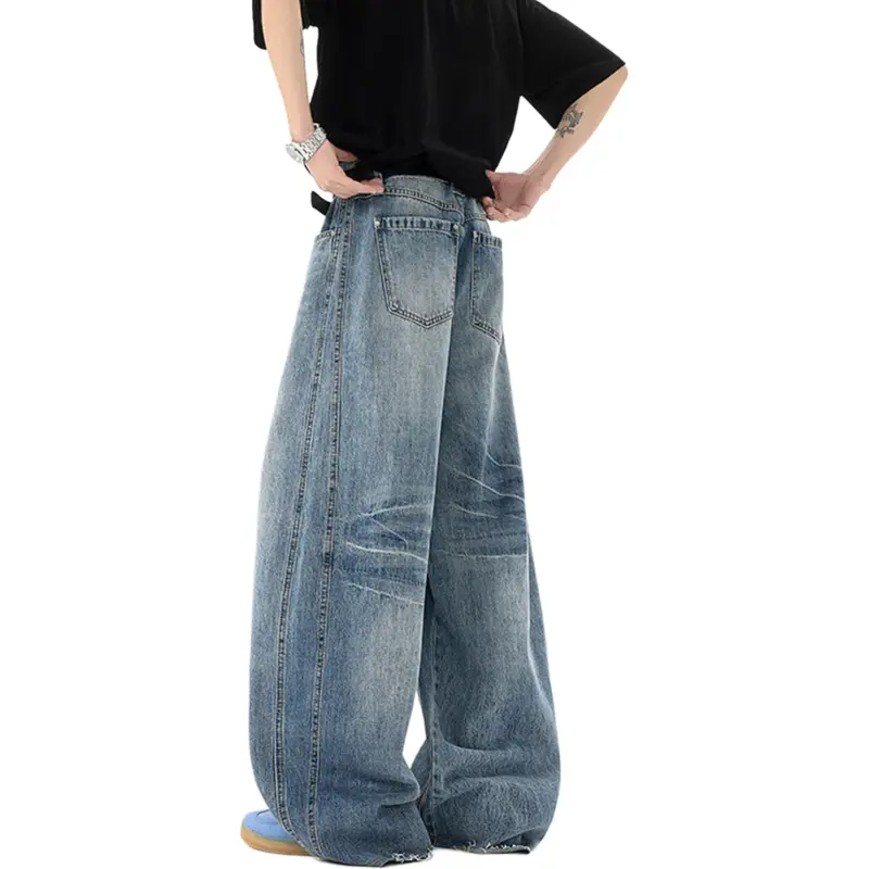 KSEK Jeans Unisex Denim Blue-2