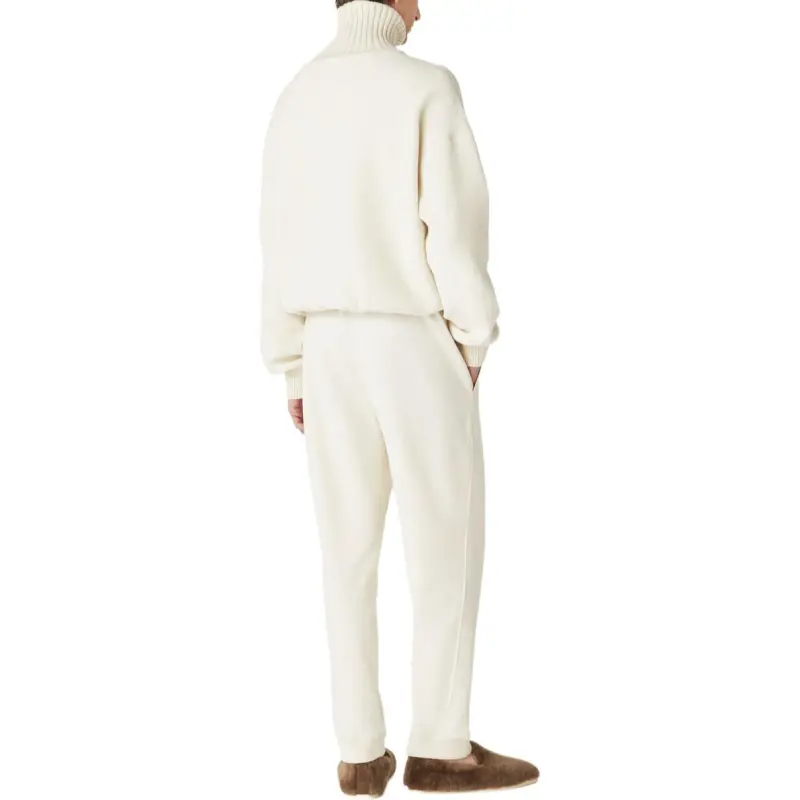 Loro Piana Cocooning FW24 Sweater Men's Cream Almond-3
