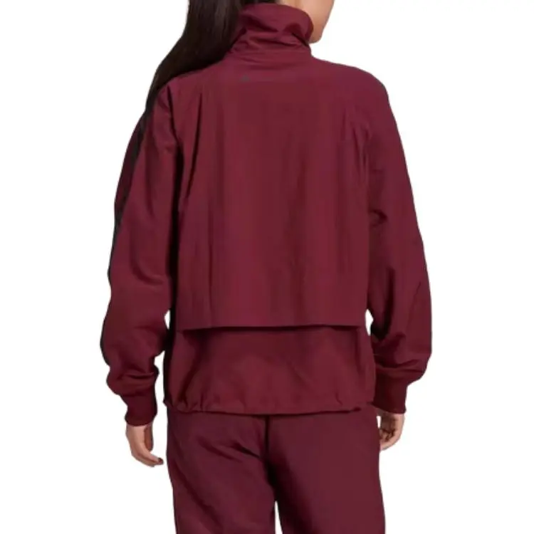 Adidas FZWOVTT Jacket Women's Burgundy-2