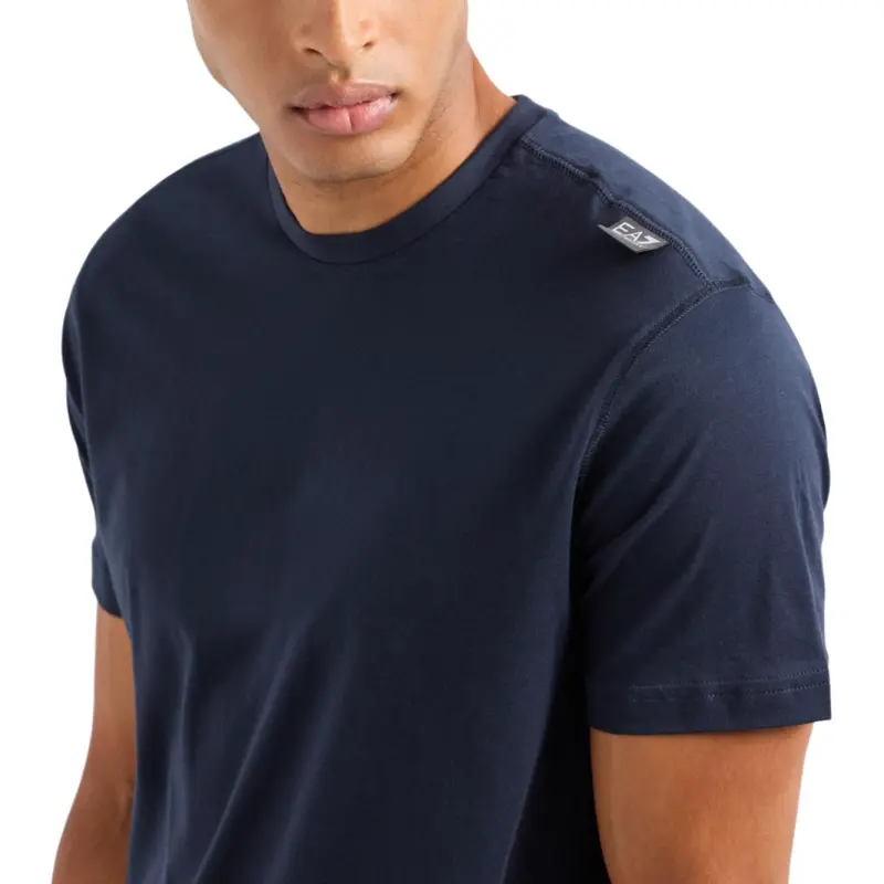 EMPORIO ARMANI Logo appliqué T shirt-4