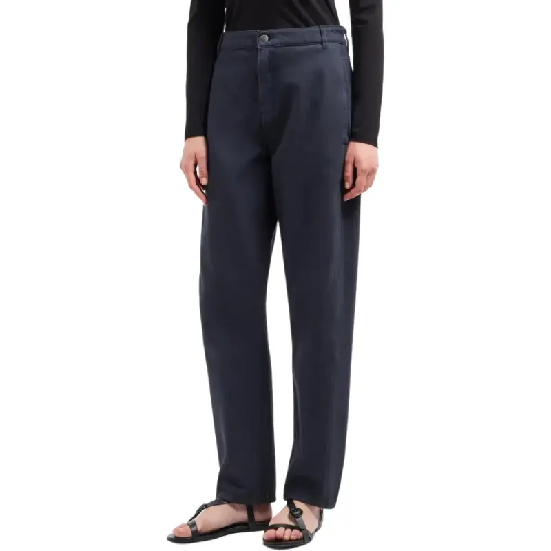 EMPORIO ARMANI J4H Icon Oval leg Jeans In Garment dyed Drill-4