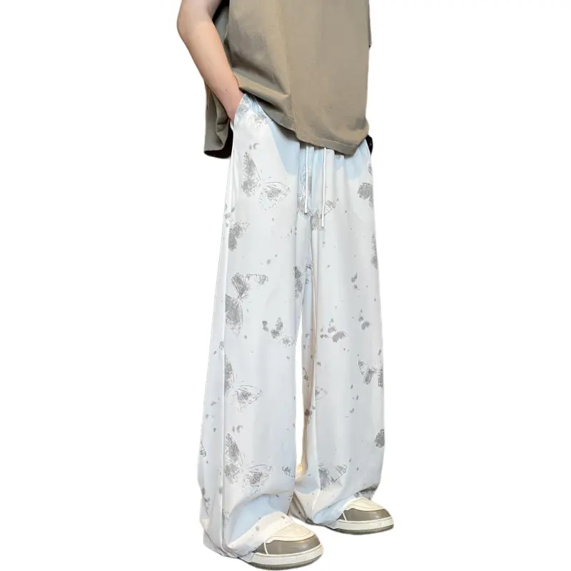 SZSX Ice Silk Casual Pants Unisex-4