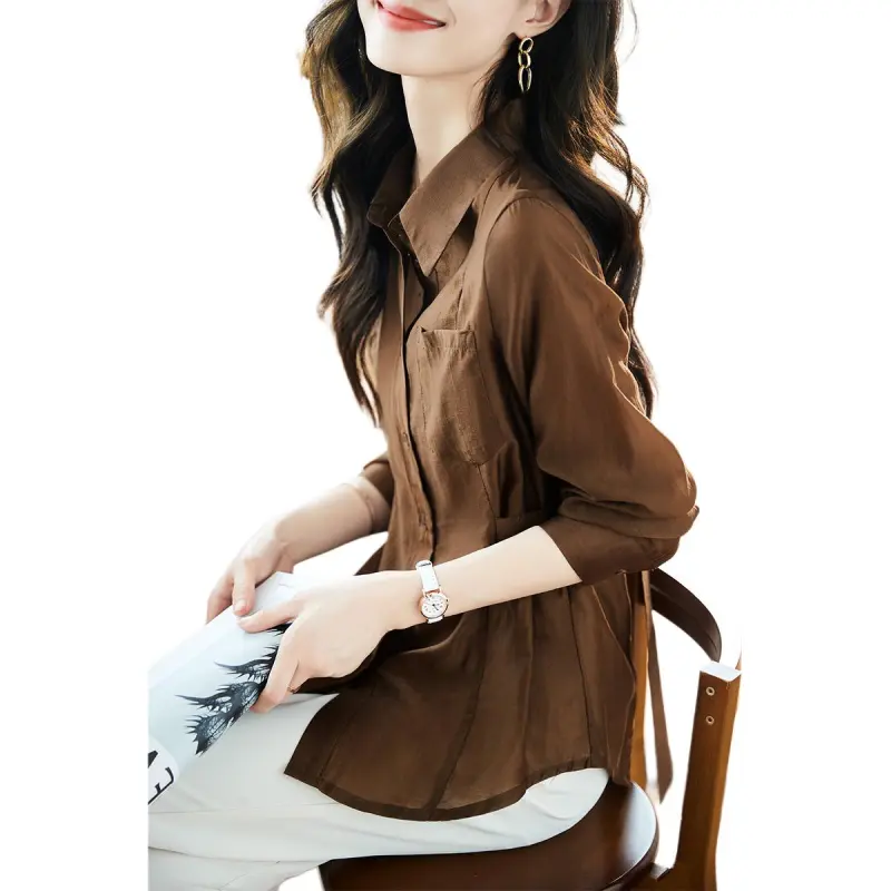XWI Shirts Women's Coffee-4