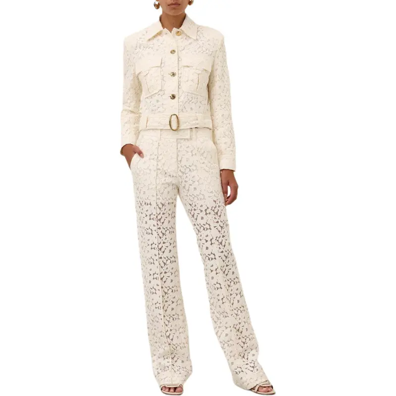 Zimmermann Cotton blend Lace Jacket-1
