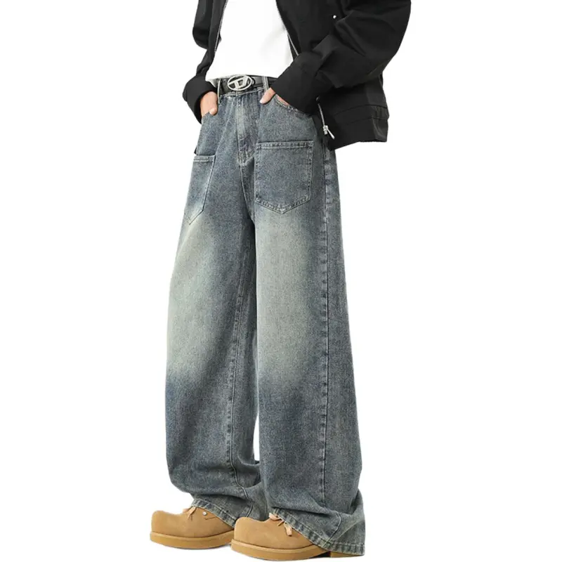 CORNILOT Jeans Unisex Vintage Blue-3