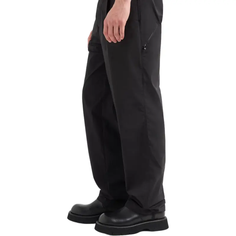 EMPORIO ARMANI Technical Fabric Trousers With Zip Pocket-4