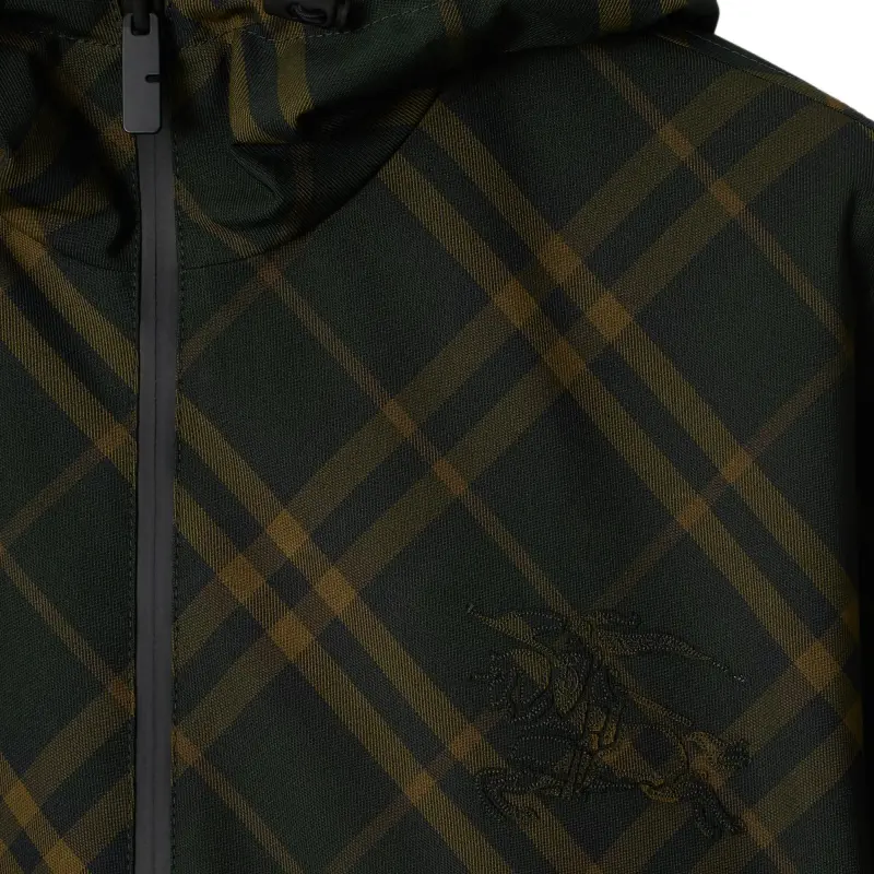 Burberry Checked Hooded Reversible Jacket-5
