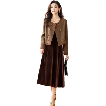 Like The Age Of Water Skirt Set Women's Coffee