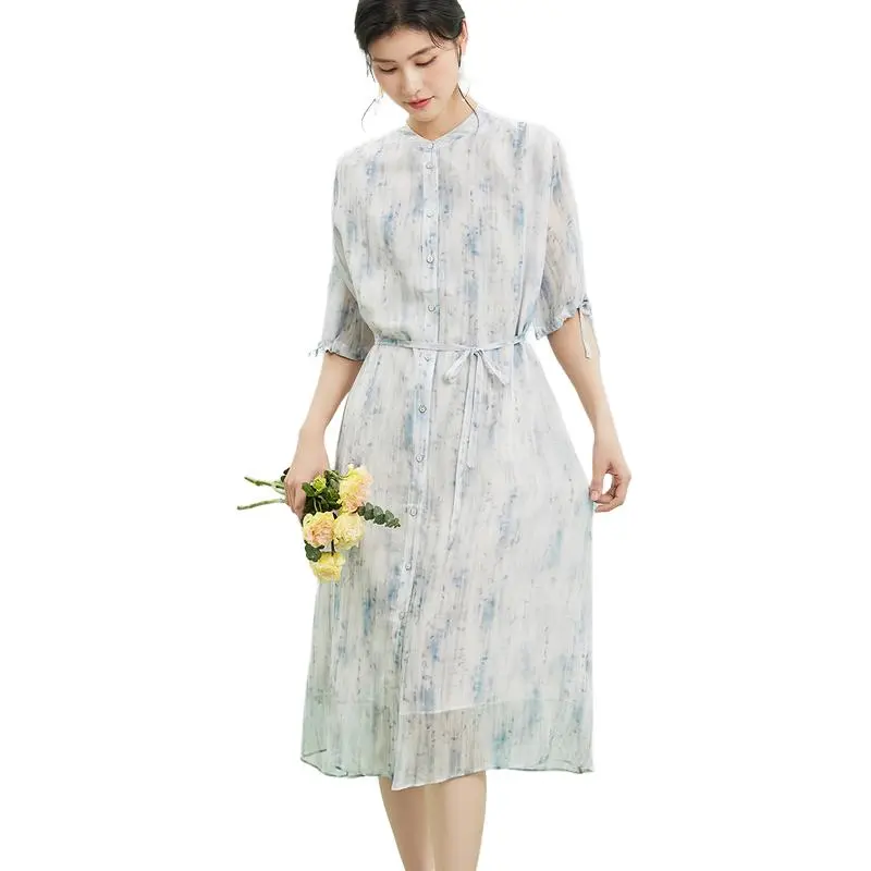 JINJU Short Sleeved Dress Women's-4