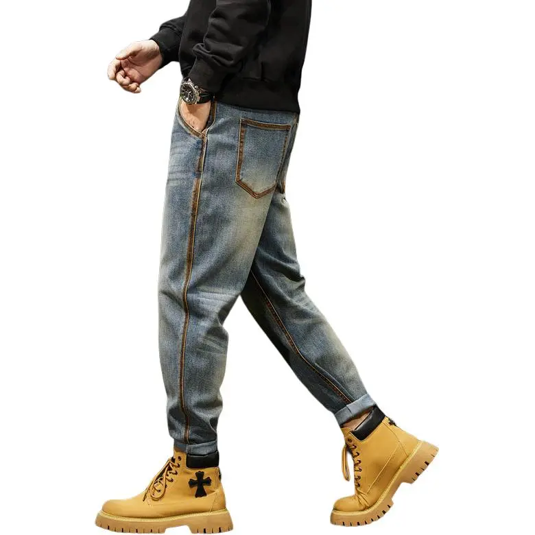 Izex Jeans Unisex Light Vintage Blue-4