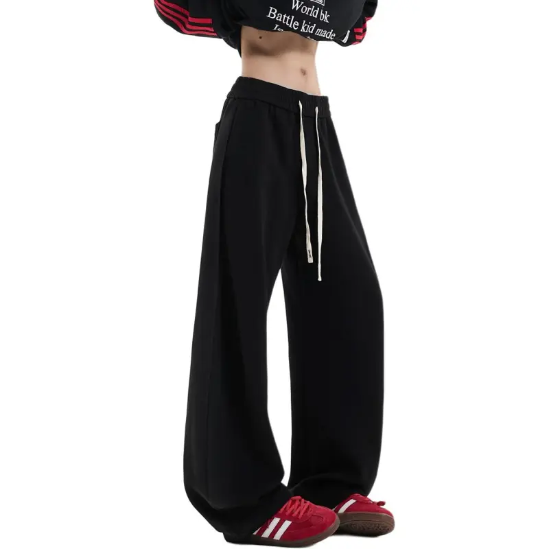 FOR FEAR THAT Casual Pants Unisex Black-2
