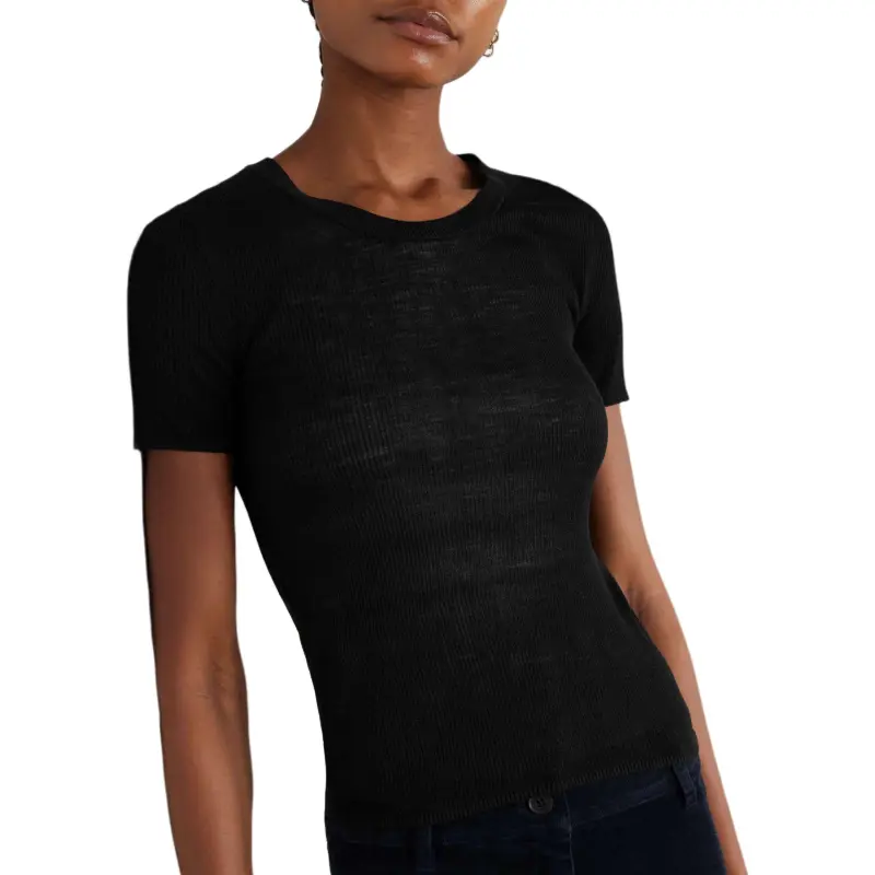 NILI LOTAN Regular T Shirt Women's Black-1